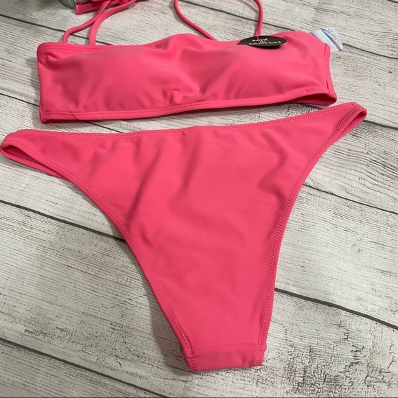 Pink Forever 21 2 piece swimsuit - Picture 5 of 6